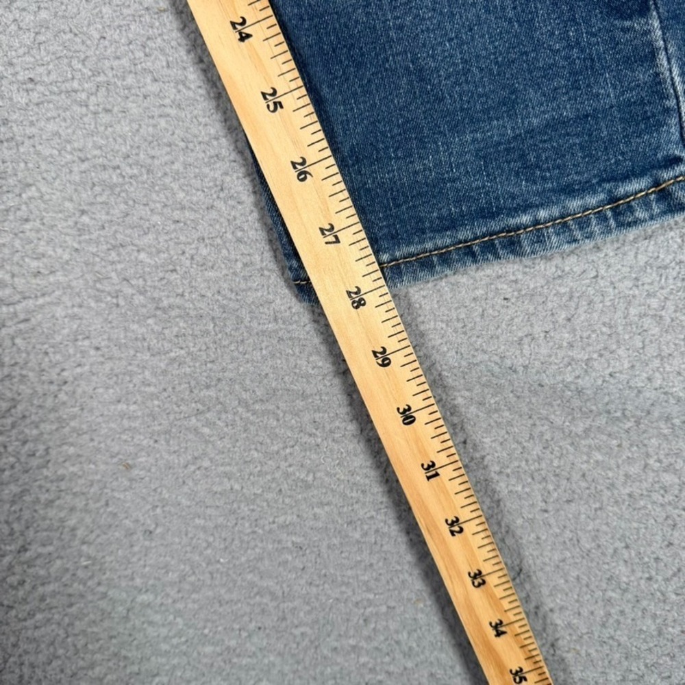 Levis Jeans Mens 30x28 Blue S51 Straight Fit Denim Casual Preppy Workwear Logo - Picture 8 of 12